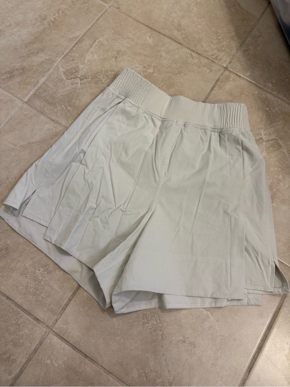 lululemon athletica Light Gray Athletic Skort Shorts